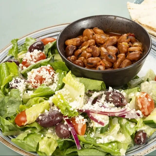 Ful Medamas Salad.