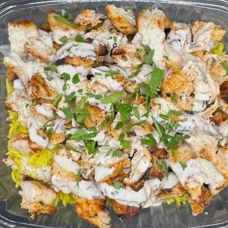 Delicious Chicken Shawarma Awaits