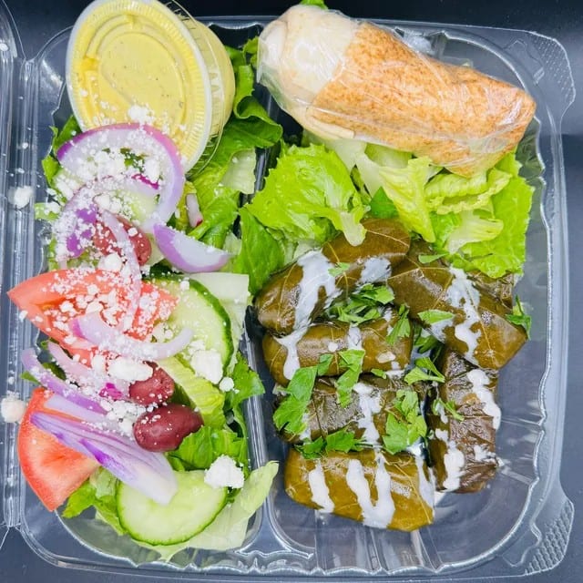 Grape Leaves Salad.