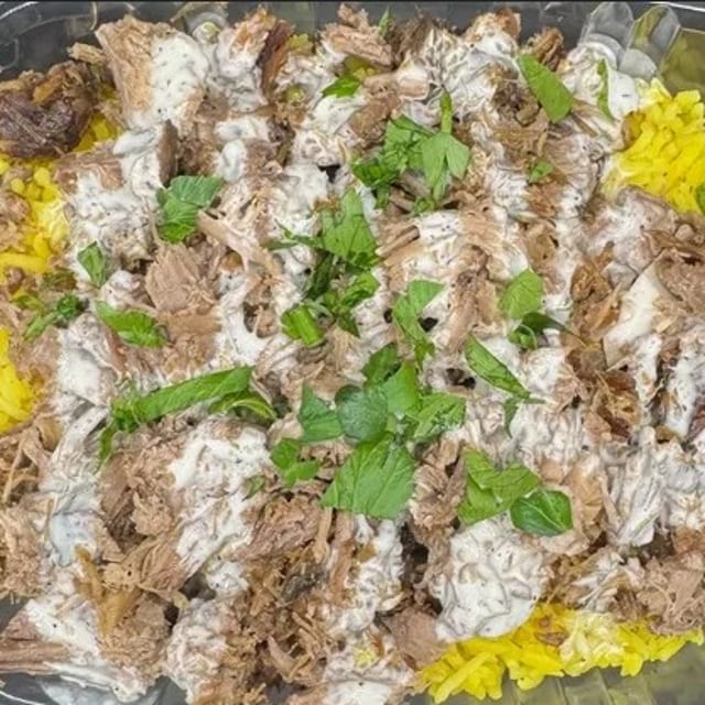 Lamb Shawarma Rice Bowl.
