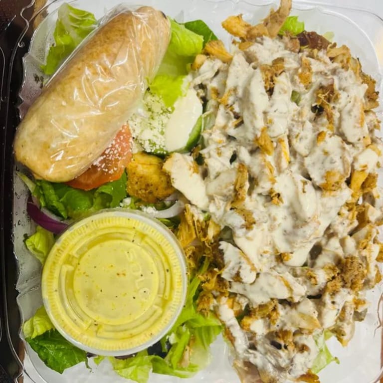 Delicious Chicken Shawarma Awaits