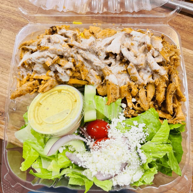 Chicken Shawarma Combo Plate.