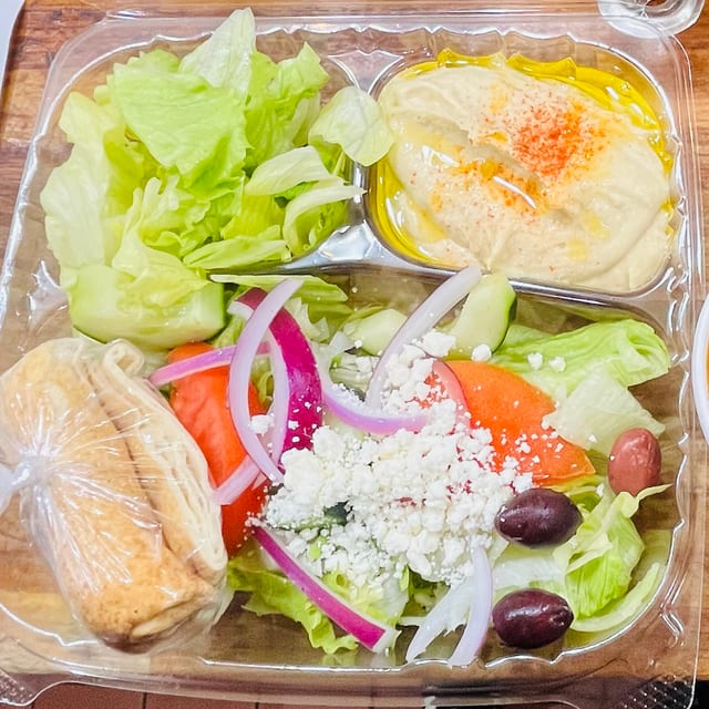 Hummus Salad.