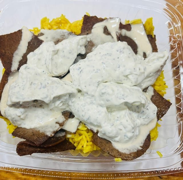 Lamb Beef ＆ Gyro Rice Bowl.