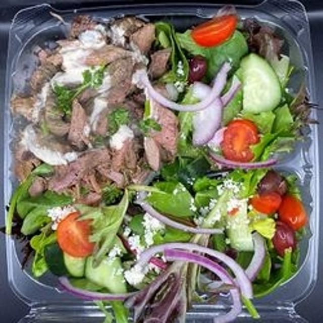 Lamb Shawarma Salad.