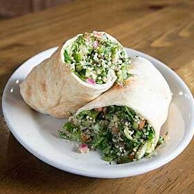 Tabouli Pita Roll.