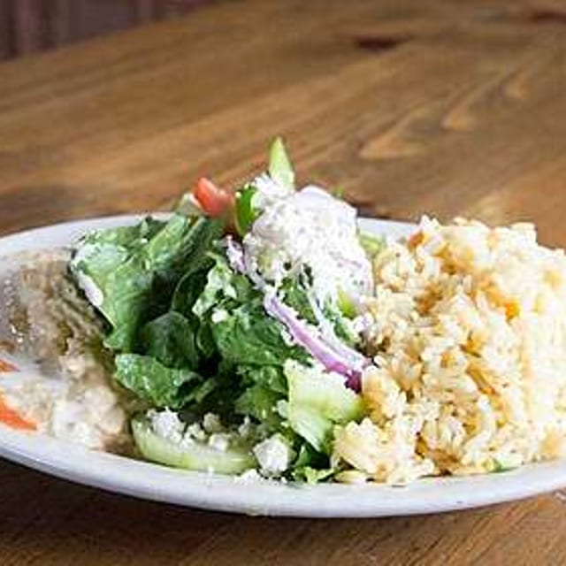Hummus Combo Plate.