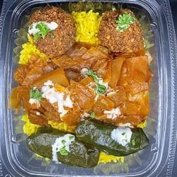 Vegetarian Rice Bowl.