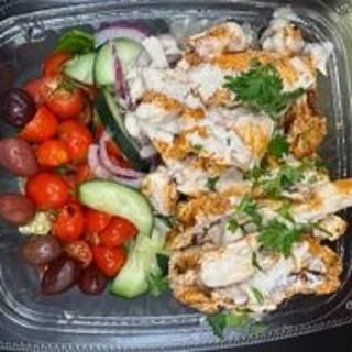 Chicken Kabob Salad Bowl