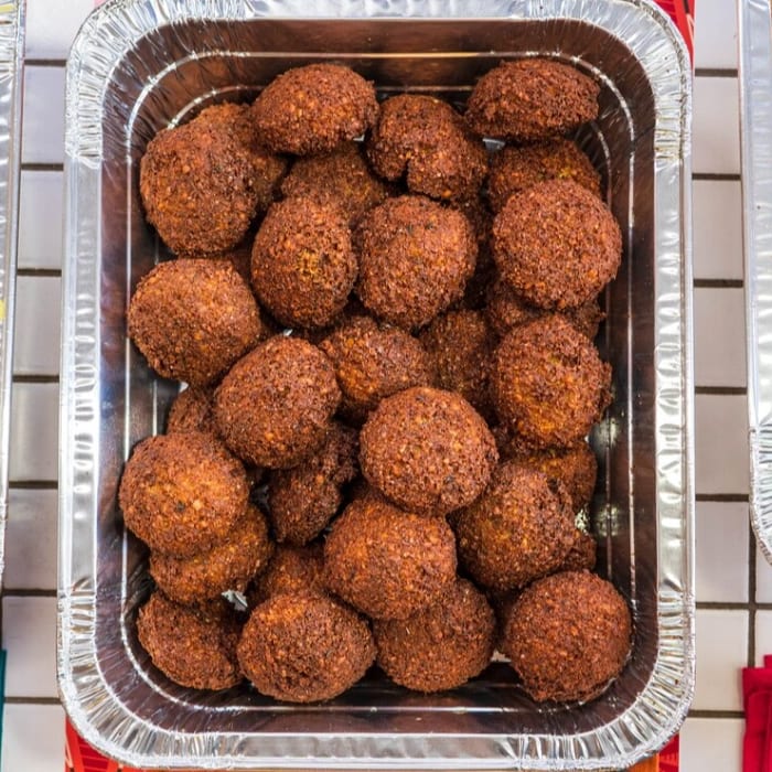 Large Tray of Falafels.