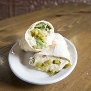 Hummus Pita Roll.