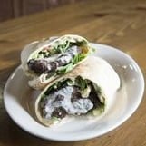 Beef Shawarma Pita Roll.