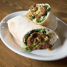 Falafel Pita Roll.