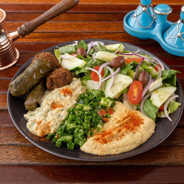 Sampler Plate.
