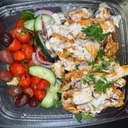 Chicken Shawarma Salad Bowl.
